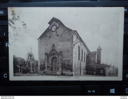 Cpa Villetaneuse - Eglise