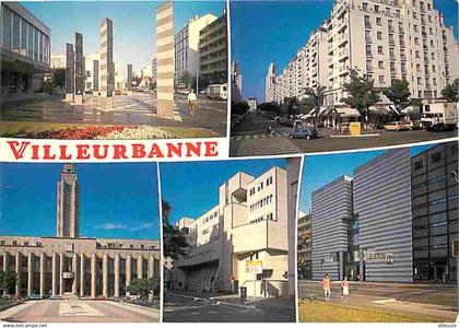 69 - Villeurbanne - Multivues - Automobiles - CPM - Voir Scans Recto-Verso