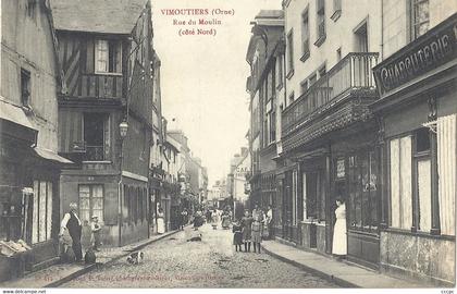 CPA Vimoutiers Rue du Moulin