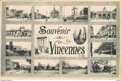 94 - Vincennes - Souvenir de Vincennes - Multivues - CPA - Voir Scans Recto-Verso