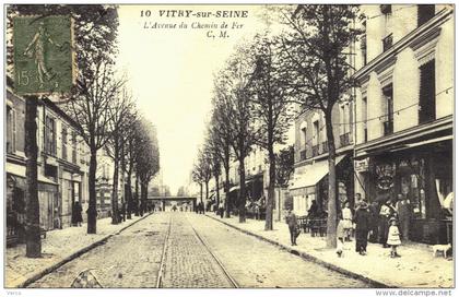 Carte Postale Ancienne de VITRY sur SEINE