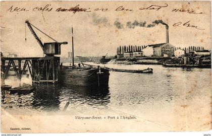 CPA VITRY-sur-Seine Port a l'Anglais (983223)