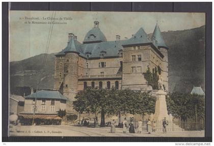 38 - Vizille -  Le Chateau - Colorisée