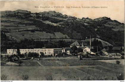 CPA Vizille - Les Usines de Socieres - Alliance Textile FRANCE (961740)