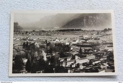 Cpsm 1950, Voiron, école Nationale, Isère 38