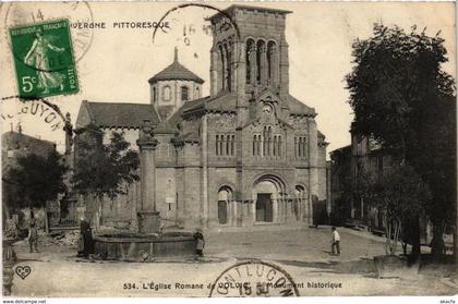 CPA L'Église Romane de VOLVIC - Monument historique (106250)