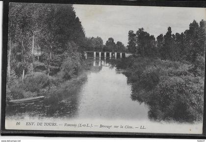 Vouvray - Barrage sur la Cisse