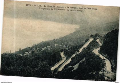 CPA La Route de CHAMBÉRY - Le BOURGET Mont du Chat-Yenne (252311)