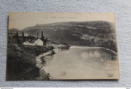 Yenne, le Rhône à la Maladière, Savoie 73