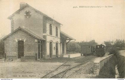 YERVILLE la gare