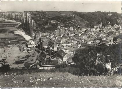 CPSM Yport vue générale et ses falaises