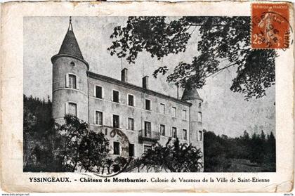 CPA YSSINGEAUX - Chateau de Montbarnier (690550)