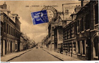 CPA YVETOT - Rue du Calvaire (105776)