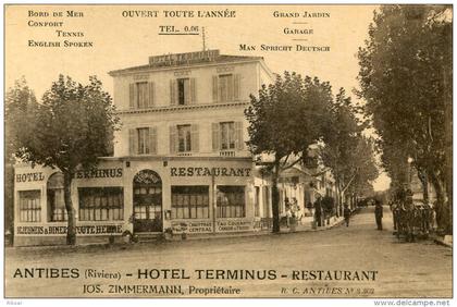 ANTIBES(ALPES MARITIMES) HOTEL TERMINUS