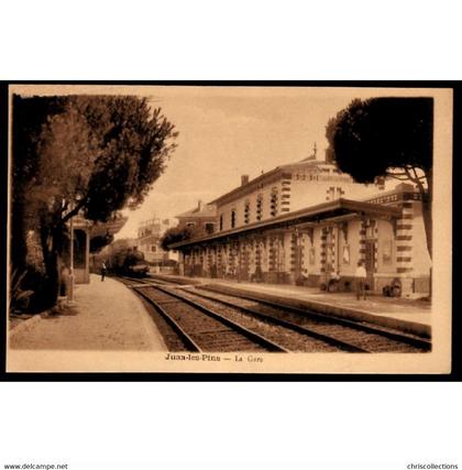 06 - JUAN LES PINS (Alpes Maritimes) - La Gare