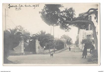 JUAN LES PINS (06) carte photo rue animation