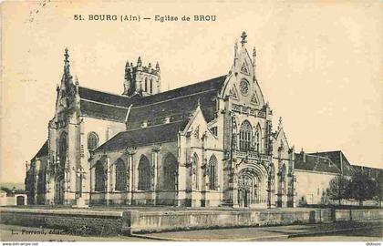 01 - Bourg en Bresse - Eglise de Brou - CPA - Voir Scans Recto-Verso