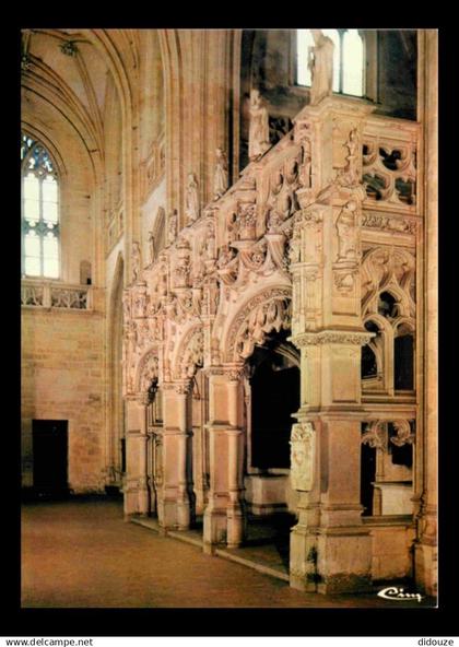 01 - Bourg en Bresse - Eglise de Brou - intérieur de l'Eglise de Brou - Le jubé - CPM - Voir Scans Recto-Verso