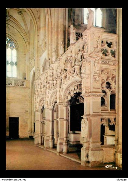 01 - Bourg en Bresse - Eglise de Brou - intérieur de l'Eglise de Brou - Le jubé - CPM - Voir Scans Recto-Verso