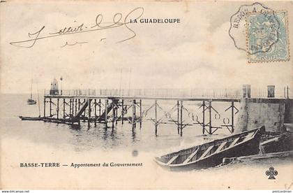 Guadeloupe - BASSE-TERRE - Appontement du Gouvernement - Ed. Ch. Colas & Co.