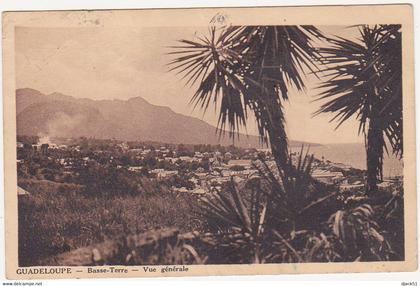 GUADELOUPE - Basse-Terre - Vue générale - 1937