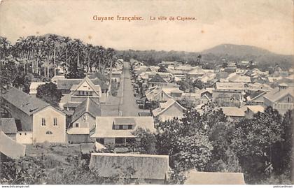 Guyane - La Ville de Cayenne - Carte éditée en Guyane Hollandaise - Ed. Eug. Klein 48