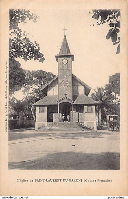 Guyane - SAINT-LAURENT DU MARONI - L'église - Ed. Jarry