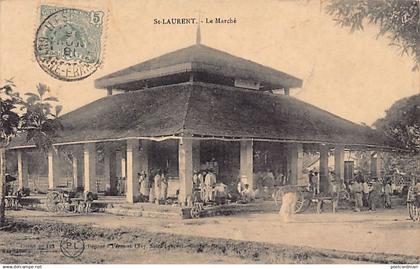 Guyane - SAINT-LAURENT DU MARONI - Le marché - Ed. Pérez & Lévy 122