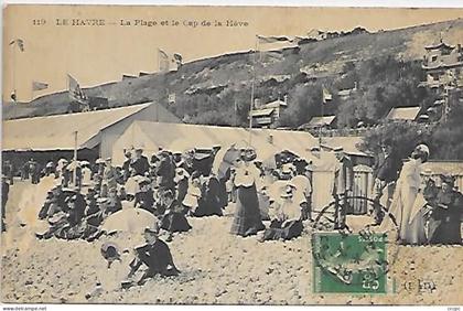 CPA Le Havre La Plage et le Cap de la Hève