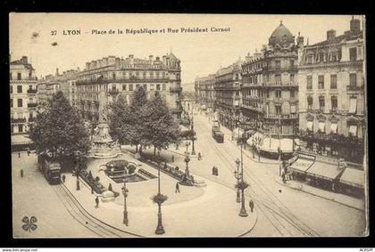 LYON 1 rue du président Carnot édition Colas