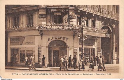 Lyon 2 place de la République cordonnerie générale Cochet