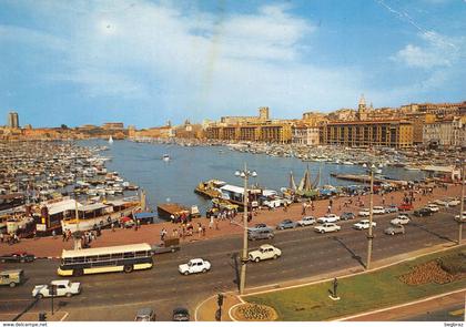 MARSEILLE    LE VIEUX PORT    AUTOBUS