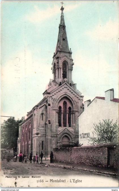 13 - MONTOLIVET --  L'Eglise