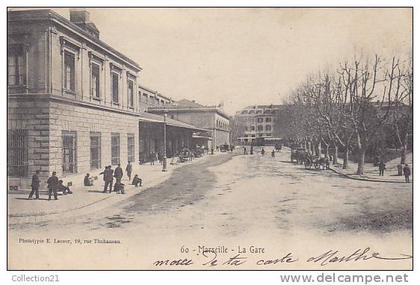 MARSEILLE ... GARE .... TRAIN ... CHEMIN DE FER ... FERROVIAIRE