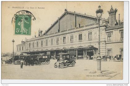 MARSEILLE - La Gare ( l'Arrivée )