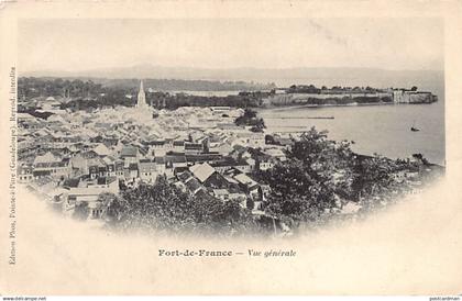 Martinique - FORT de FRANCE - Vue générale - Ed. Phos