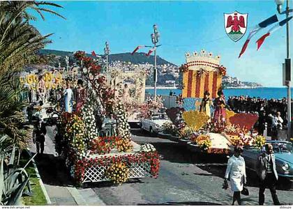 06 - Nice - Carnaval de Nice - Bataille de Fleurs - CPM - Voir Scans Recto-Verso