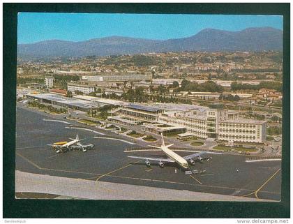 Nice ( 06) - Aéroport Nice Côte d' Azur - Airport ( vue aérienne avion camion citerne SHELL Ed. GILLETTA)