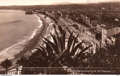 Nice - Panorama pris du Château