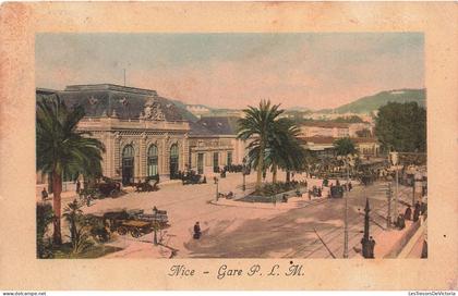 FRANCE - Nice - Gare - Carte Postale Ancienne