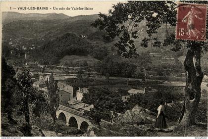 Vals-Les-Bains, Un coin de Vals-les-Bains