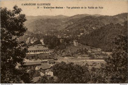 Vals-Les-Bains, Vue generale de la Vallee de Vals