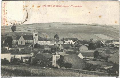 Carte Postale Ancienne  De BAGNEUX LA FOSSE-Vue Générale