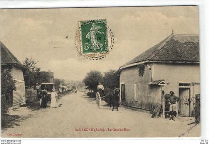 Saint nabord - la grande rue "animés"