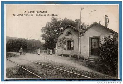 14 - CLECY -- La gare de Clécy Bourg