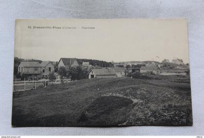 Franceville plage, panorama, Calvados 14