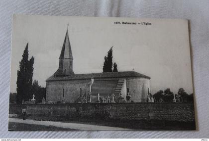 Balanzac, l'église, Charente maritime 17