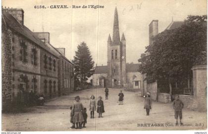 CAVAN .... RUE DE L EGLISE