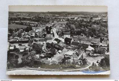 Cpm, en avion au dessus de Lescouet Gouarec, vue générale, route de Gouarec, Cotes d'Armor 22