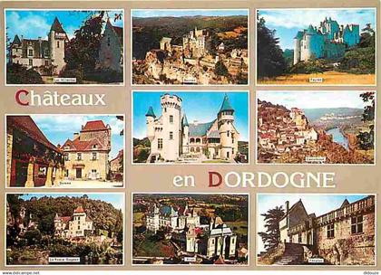 24 - Dordogne - Chateaux en Dordogne - Multivues - CPM - Voir Scans Recto-Verso